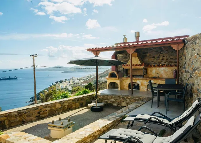 Vignetta Mare 2Br Villa Με Θέα & Και Ιδιωτικό Πάρκινγκ Ermoupoli