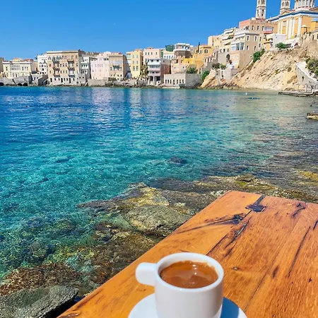 Vignetta Mare 2br με θέα & και ιδιωτικό πάρκινγκ Ermoupoli