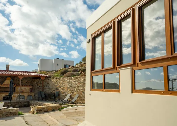 Vignetta Mare 2BR Villa με Θέα&και Ιδιωτικό Πάρκινγκ Βίλα Ερμούπολη